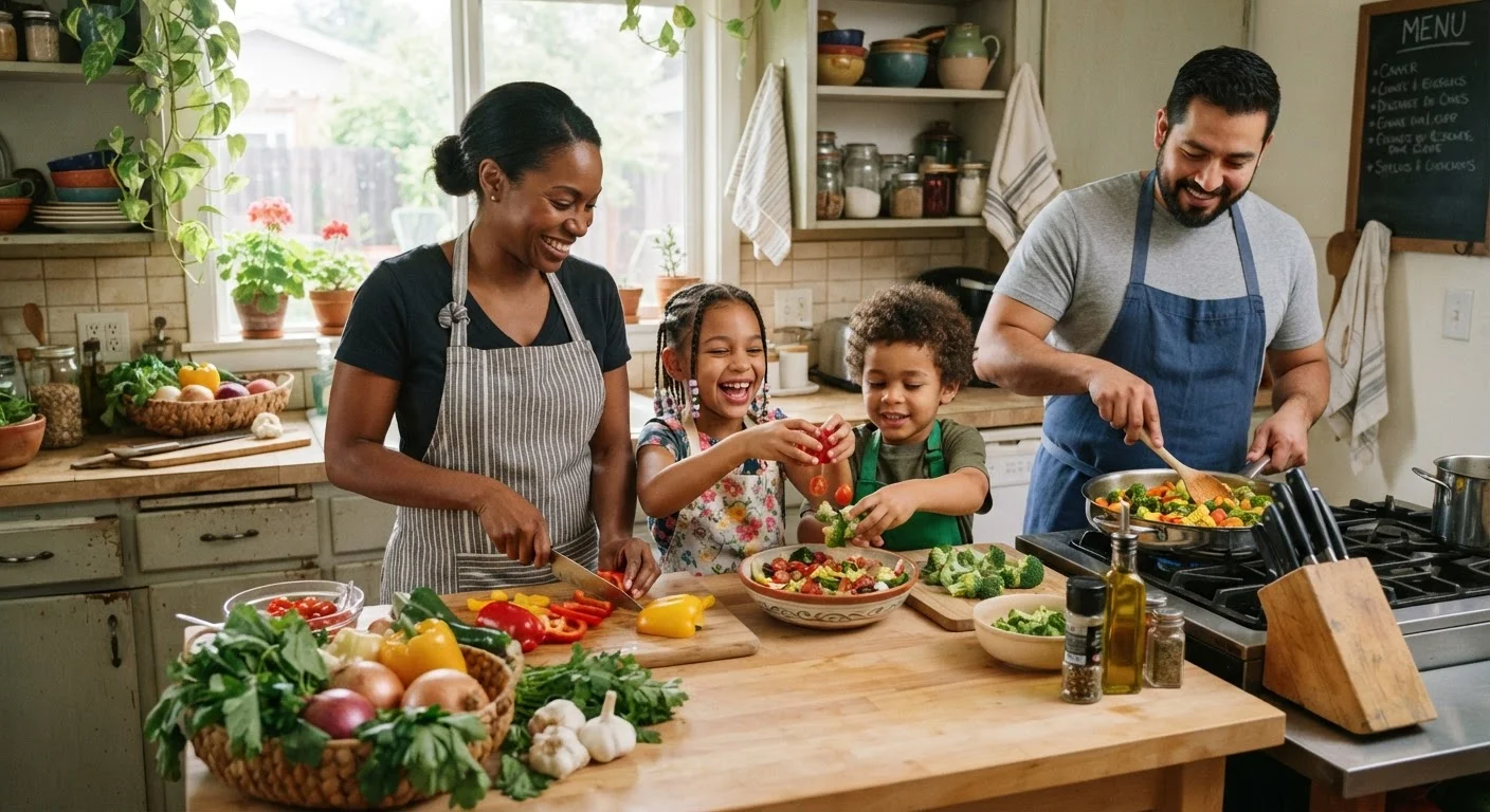 A Practical Starting Point for Families New to Healthy Living on a Budget