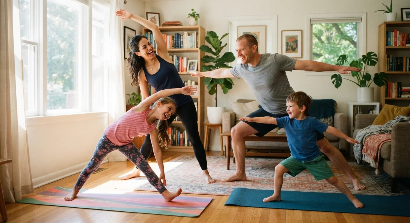 Building a Family Wellness Routine Without a Gym Membership or Expensive Gear