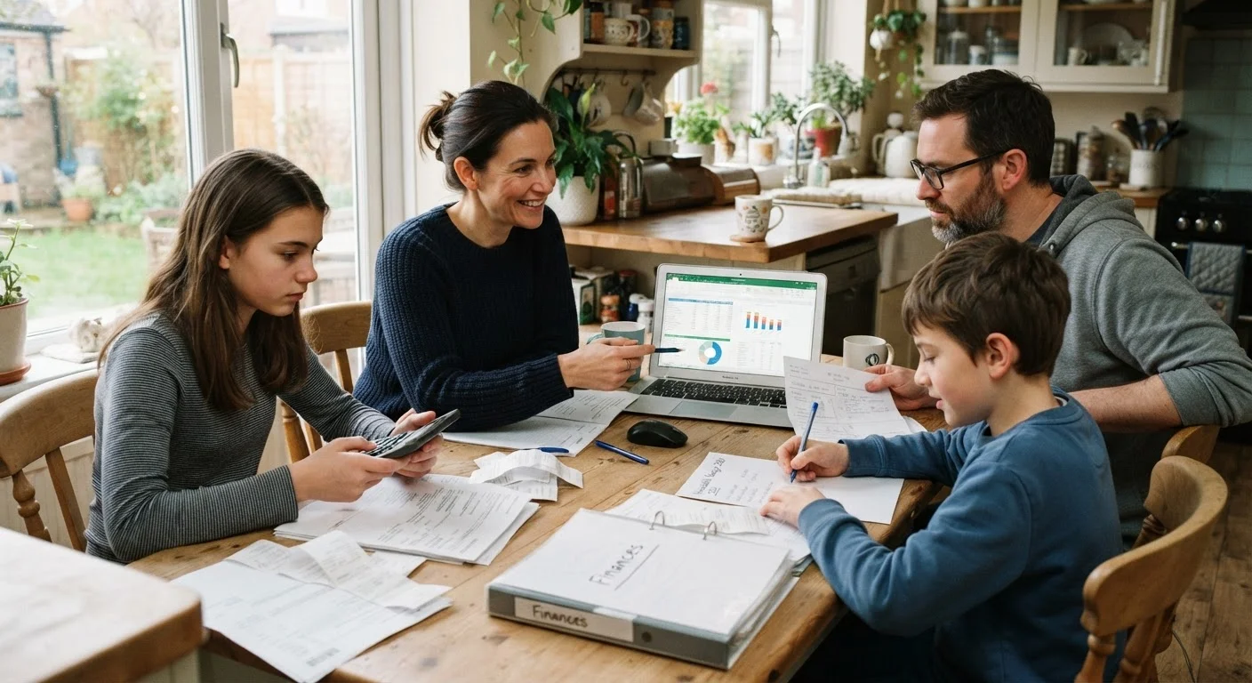 Building a Monthly Family Budget From Scratch